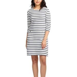 41 Hawthorn Dax Shift Dress, White, M